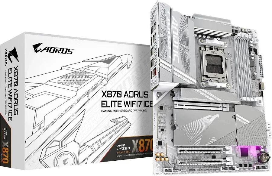 GIGABYTE X870 AORUS ELITE WIFI7 ICE image 1