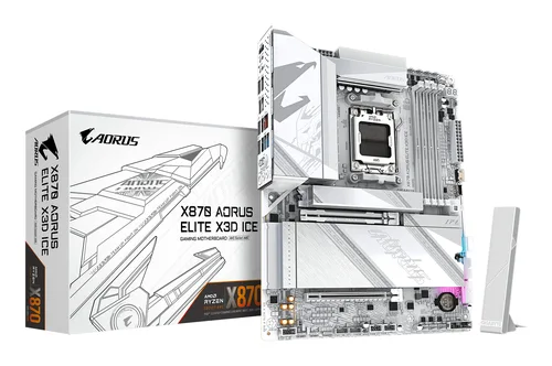 GIGABYTE X870 AORUS ELITE X3D ICE 