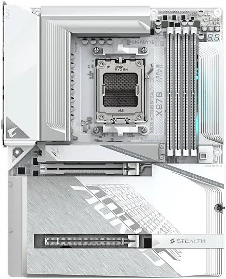 GIGABYTE X870 AORUS STEALTH X870 ATX WiFi 7RGB image 5