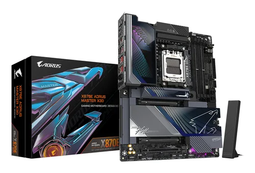 GIGABYTE X870E AORUS MASTER X3D X870E ATX WiFi 7