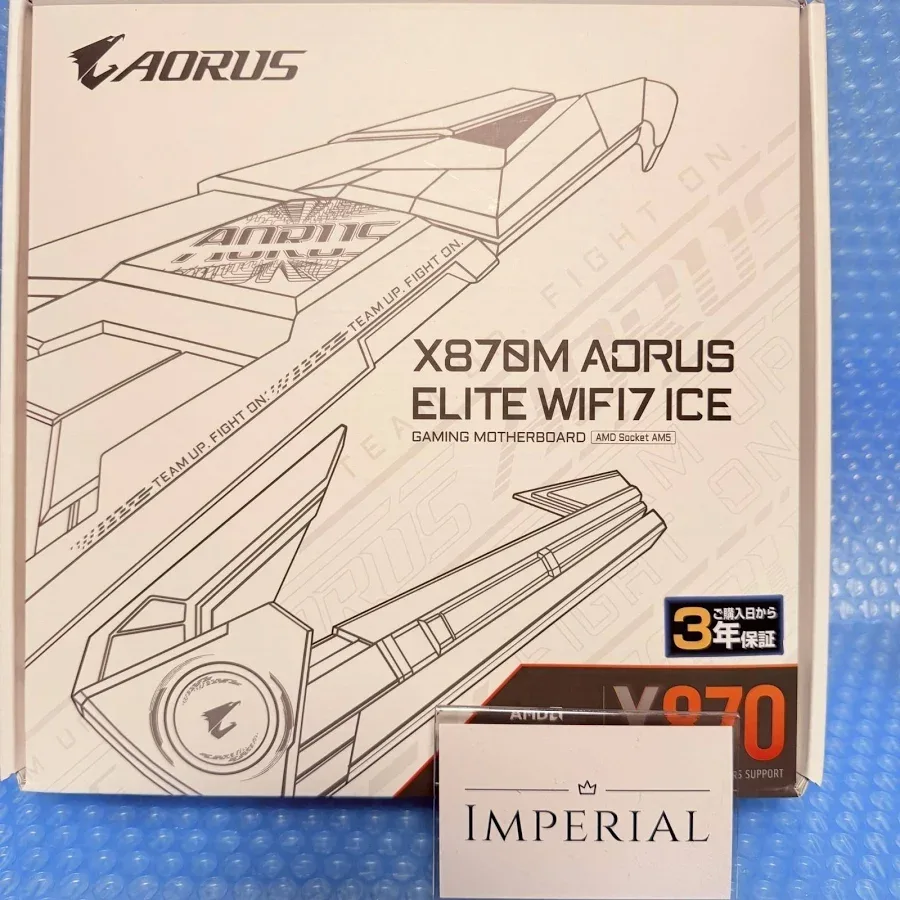 GIGABYTE X870M AORUS ELITE WIFI7 AMD X870 Micro ATX Wi-Fi 7 RGB image 4