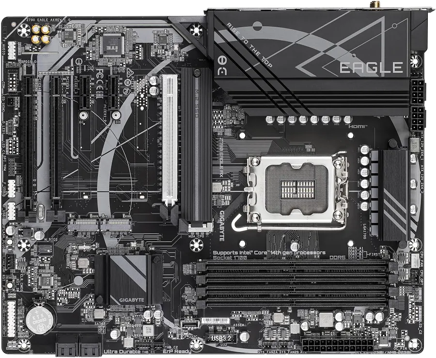 GIGABYTE Z790 EAGLE AX Intel Z790 ATX WiFi 6E RGB image 3