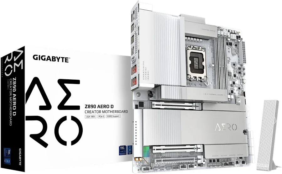 GIGABYTE Z890 LGA 1851 E-ATX AERO DWiFi 7 Thunderbolt 5 10 Gb image 2