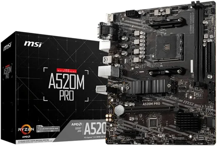 MSI A520M PRO image 2