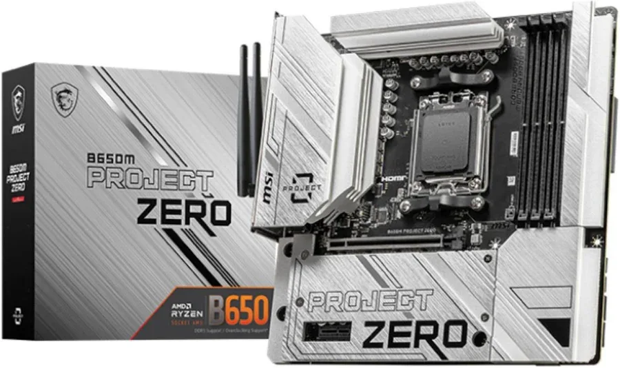 MSI B650M PROJECT ZERO B650 image 2