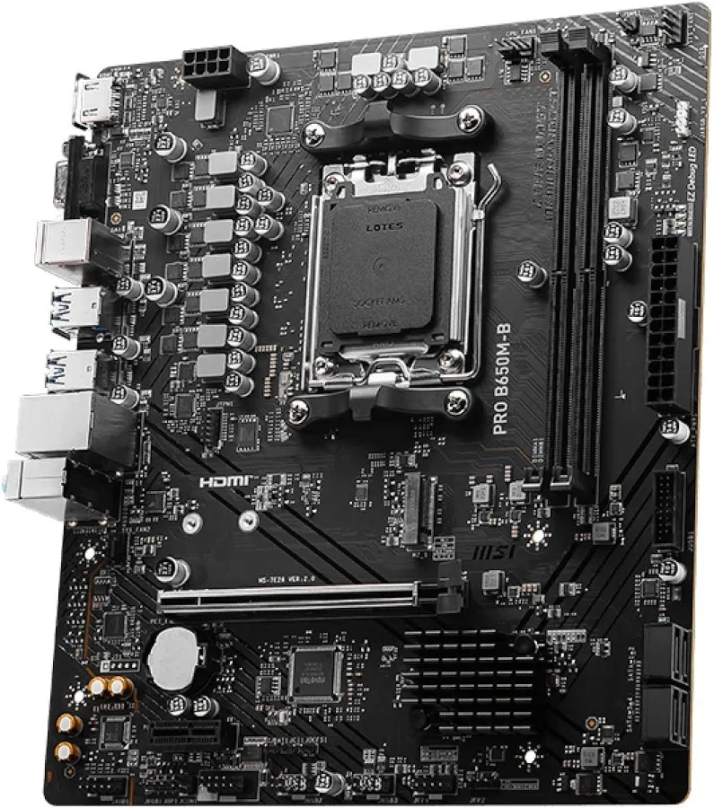 MSI B650Micro ATX PRO B650M-B 2,5 GHz HDMIGen4 Audio 71 image 2