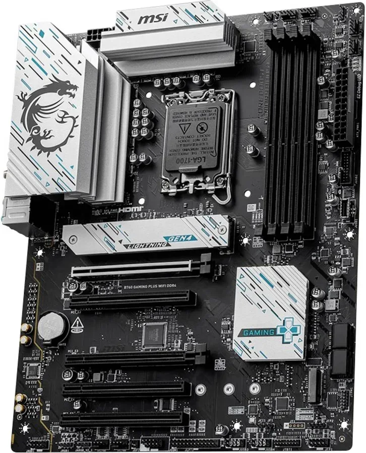 MSI B760 GAMING PLUS WIFI Intel B760 LGA1700ATX WiFi 6 GRGB image 1