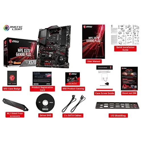 MSI Carte mère MPG X570 GAMING PLUS - AM4 - vue 7