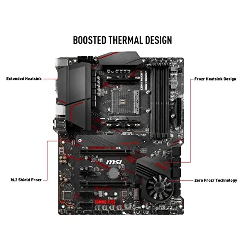 MSI Carte mère MPG X570 GAMING PLUS - AM4 - vue 8