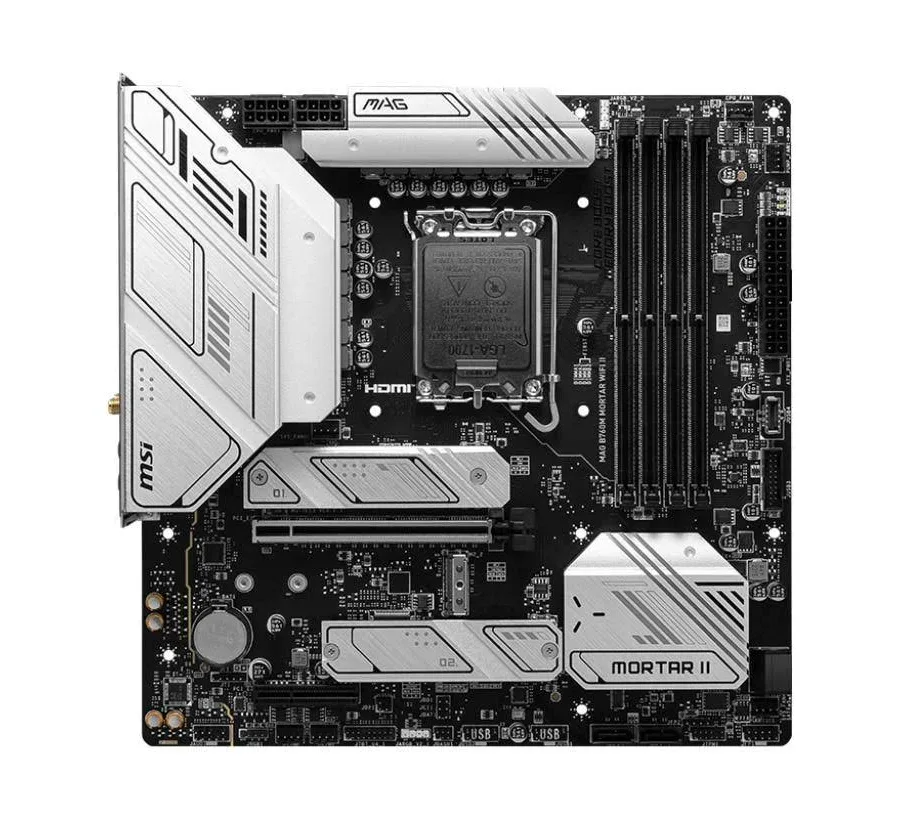 MSI MAG B760M Mortar WiFi II 128 Go Micro ATX image 1