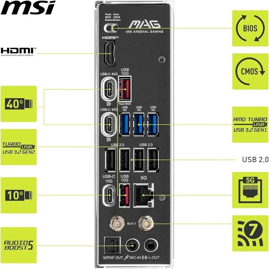 MSI MAG X870 TOMAHAWK WIFI image 5