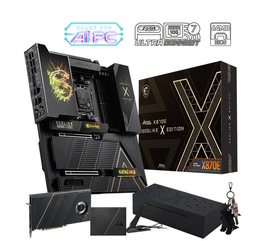 MSI MEG X870E GODLIKE X EDITION X870E E-ATX WiFi 7 4 image 1