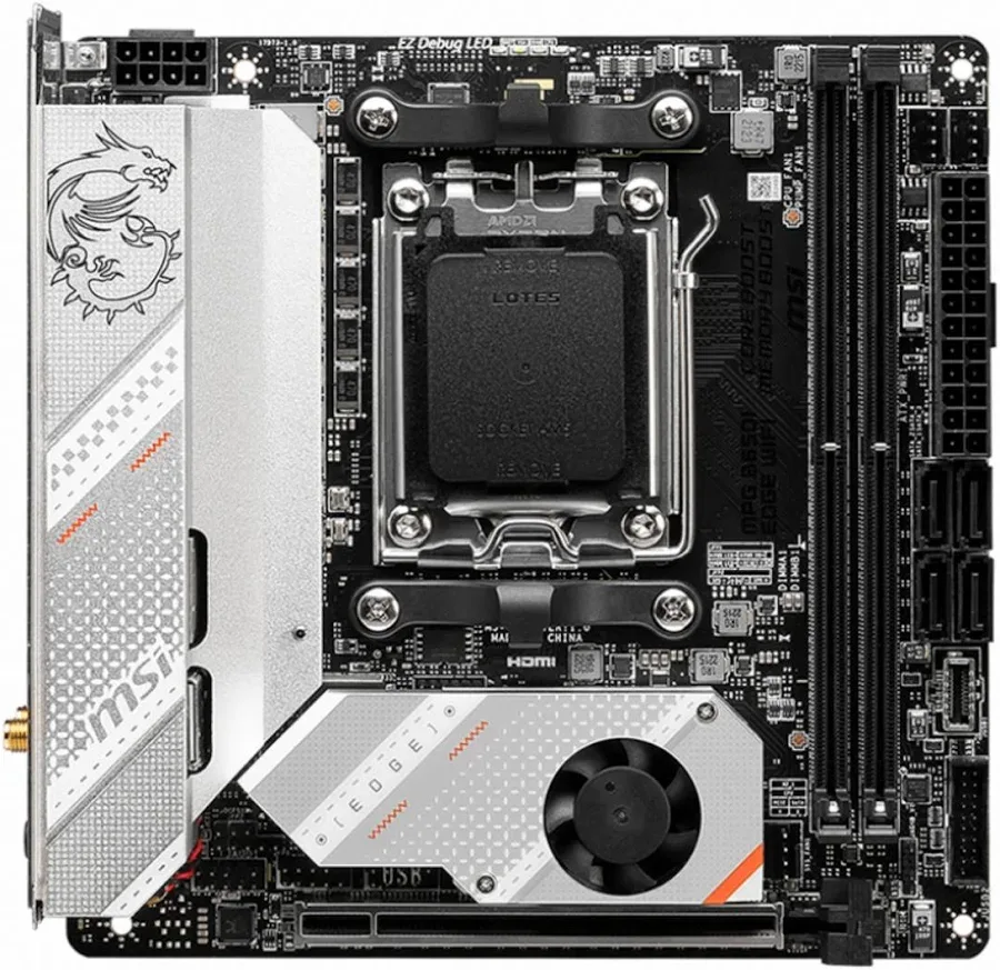 MSI MPG B650I EDGE WIFI AMD B650 Mini-ITX WiFi 6E40 image 1