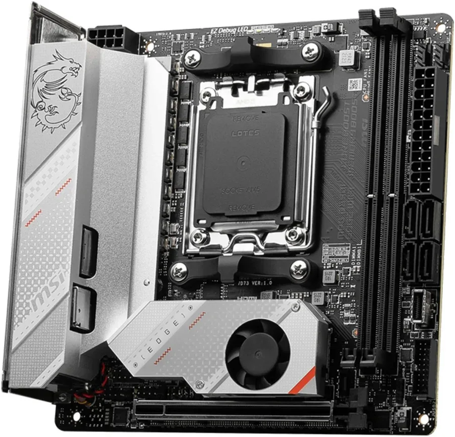 MSI MPG B650I EDGE WIFI AMD B650 Mini-ITX WiFi 6E40 image 4