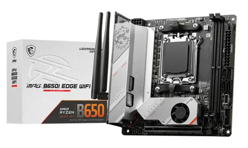MSI MPG B650I EDGE WIFI AMD B650 Mini-ITX WiFi 6E40 