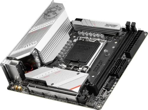 MSI MPG B760I EDGE WIFI Intel B760 LGA1700Mini-ITX WiFi 6EGbE RGB - vue 5