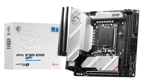MSI MPG B760I EDGE WIFI Intel B760 LGA1700Mini-ITX WiFi 6EGbE RGB 