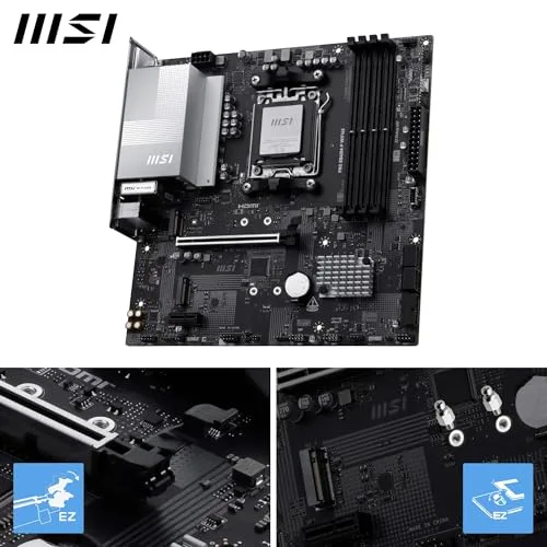 MSI PRO B840M-P WIFI6E - vue 3
