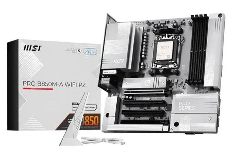 MSI PRO B850M-A WIFI PZ B850 Micro-ATX Wi-Fi 7 image 1