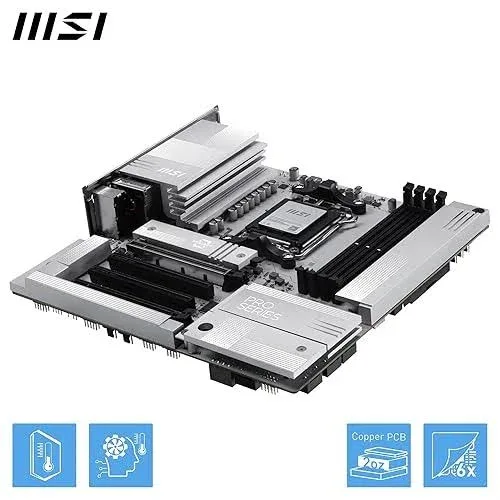 MSI PRO B850M-A WIFI PZ B850 Micro-ATX Wi-Fi 7 image 3