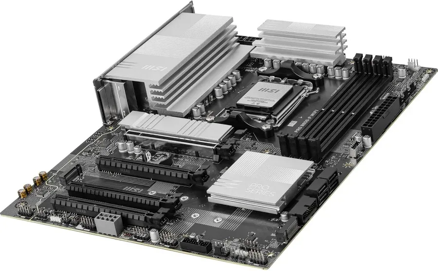 MSI PRO B850M-P WIFI AMD B850micro ATX WiFi 7RGB image 2