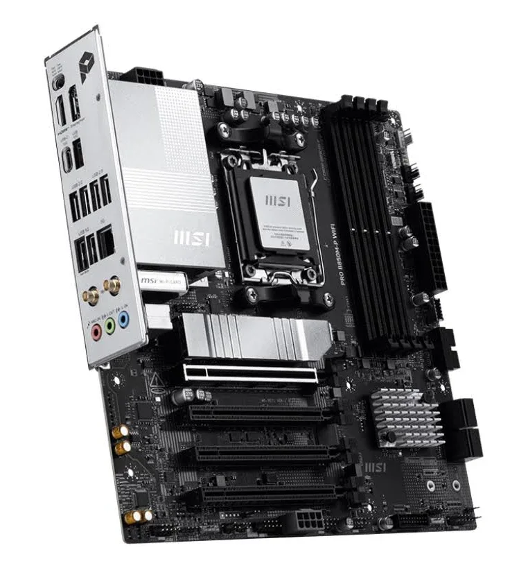 MSI PRO B850M-P WIFI AMD B850micro ATX WiFi 7RGB image 5