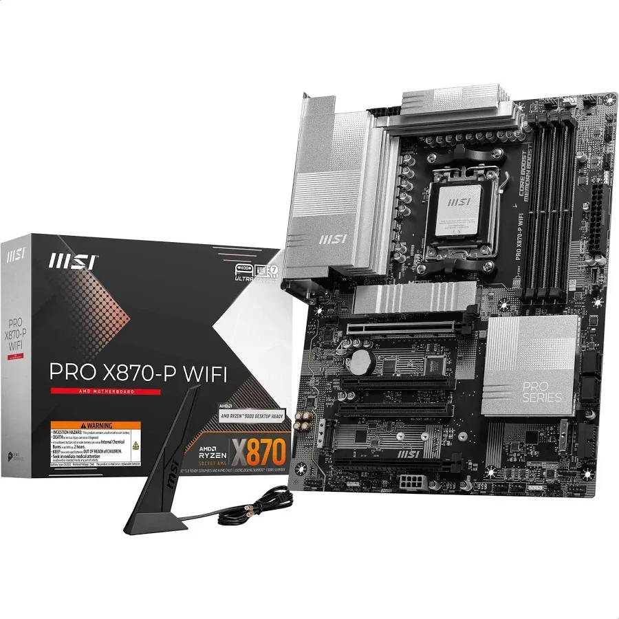 MSI PRO X870-P WIFI X870 ATX WiFi 7 5GbE image 1