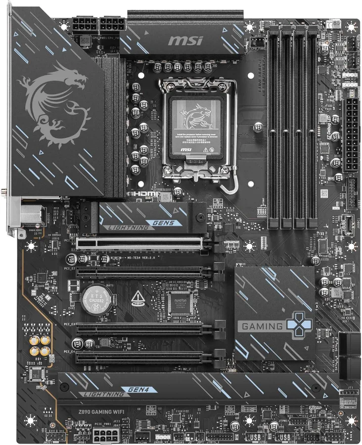 MSI Z890 GAMING WIFI image 3