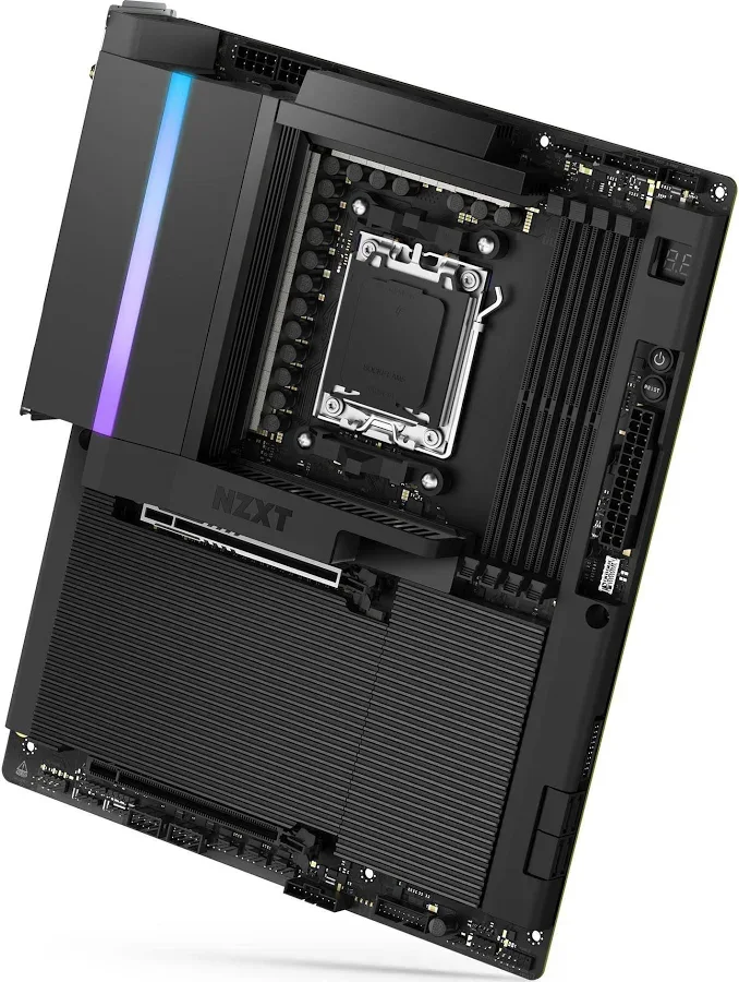 nzxt N9 X870E Extreme Wi-Fi 7 Noir image 3
