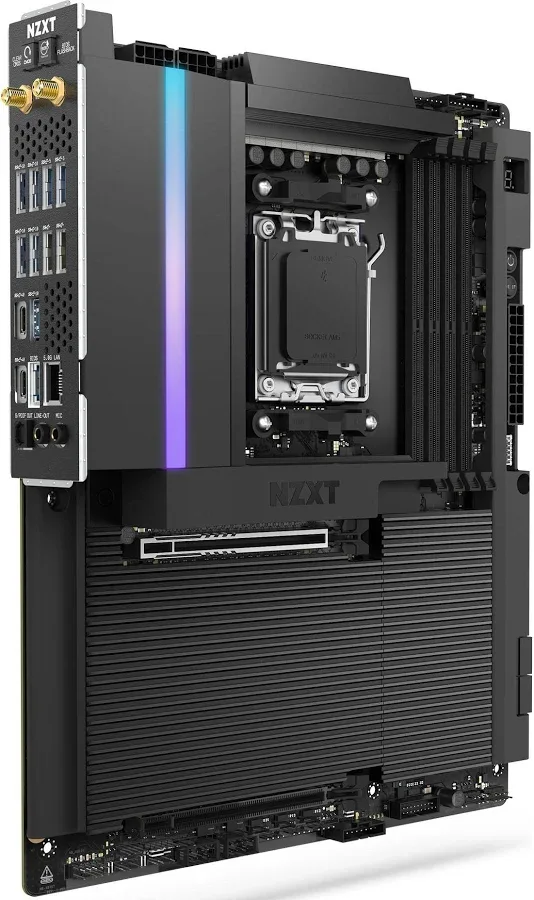 nzxt N9 X870E Extreme Wi-Fi 7 Noir image 4