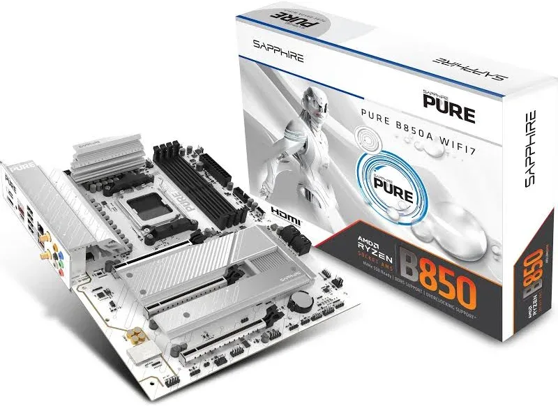 sapphire PURE B850A WIFI 7 image 3