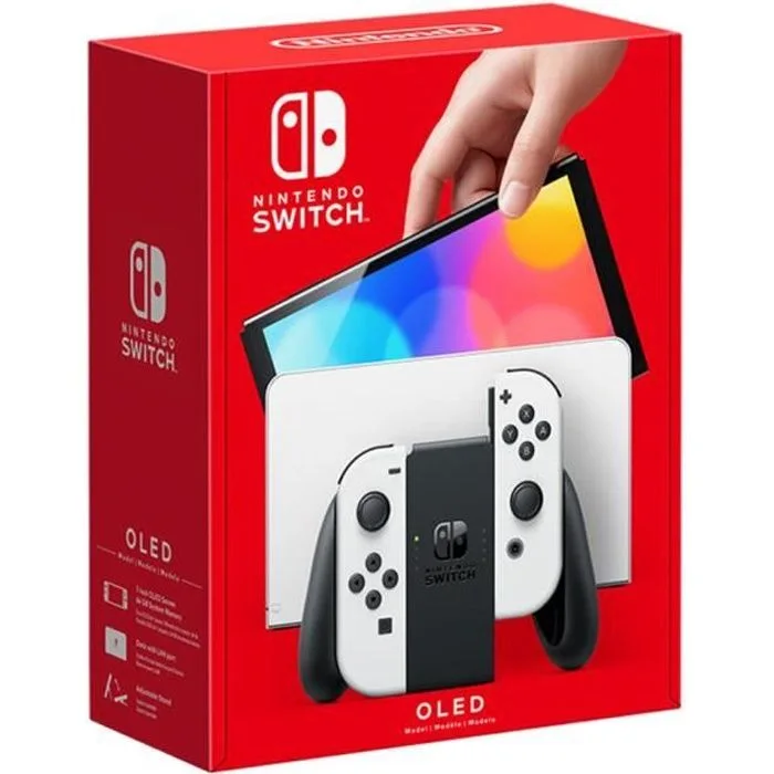Nintendo Switch OLED blanche 64 Go