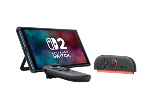 Console Nintendo Switch 2 • Bleu Clair & Rouge Clair + Légendes Pokémon: Z-A (Code) - vue 3