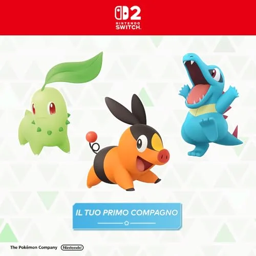 Console Nintendo Switch 2 • Bleu Clair & Rouge Clair + Légendes Pokémon: Z-A (Code) - vue 7