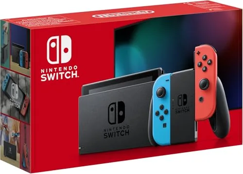 Nintendo Switch Console néon bleu/rouge 32 Go