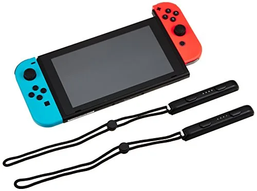 Console Nintendo Switch • Bleu Néon & Rouge Néon + Splatoon 2 (Code) - vue 4