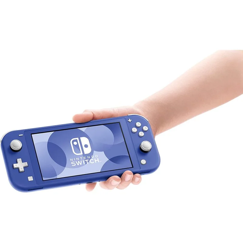 Console Nintendo Switch Lite bleue - vue 2