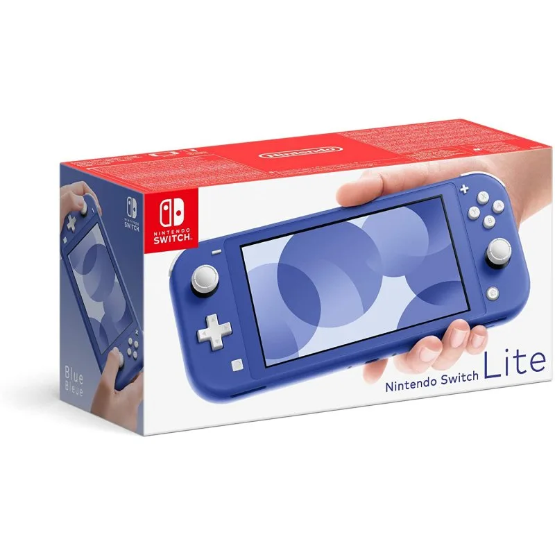 Console Nintendo Switch Lite bleue - vue 3