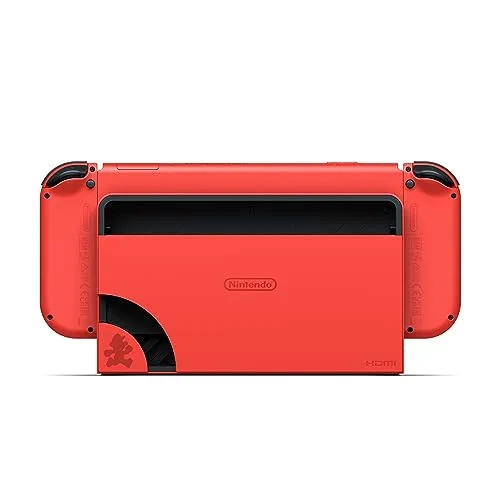 Console Nintendo Switch - Modèle OLED • Édition Limitée Mario (Rouge) - vue 7