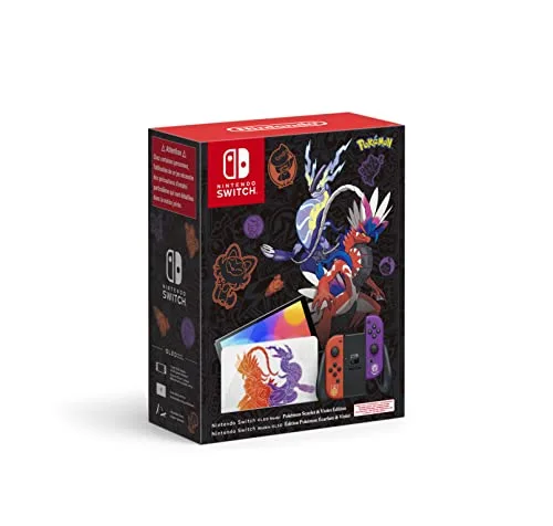 Nintendo Switch OLED Pokémon Écarlate & Violet 64 Go