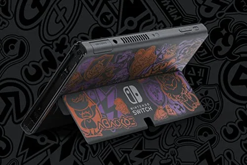 Console Nintendo Switch - Modèle OLED • Édition Limitée Pokémon Violet & Écarlate - vue 3