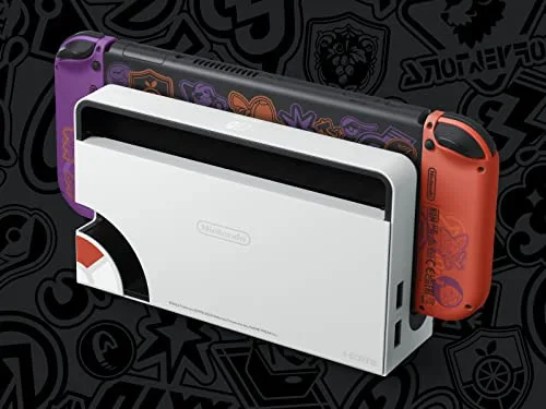 Console Nintendo Switch - Modèle OLED • Édition Limitée Pokémon Violet & Écarlate - vue 6