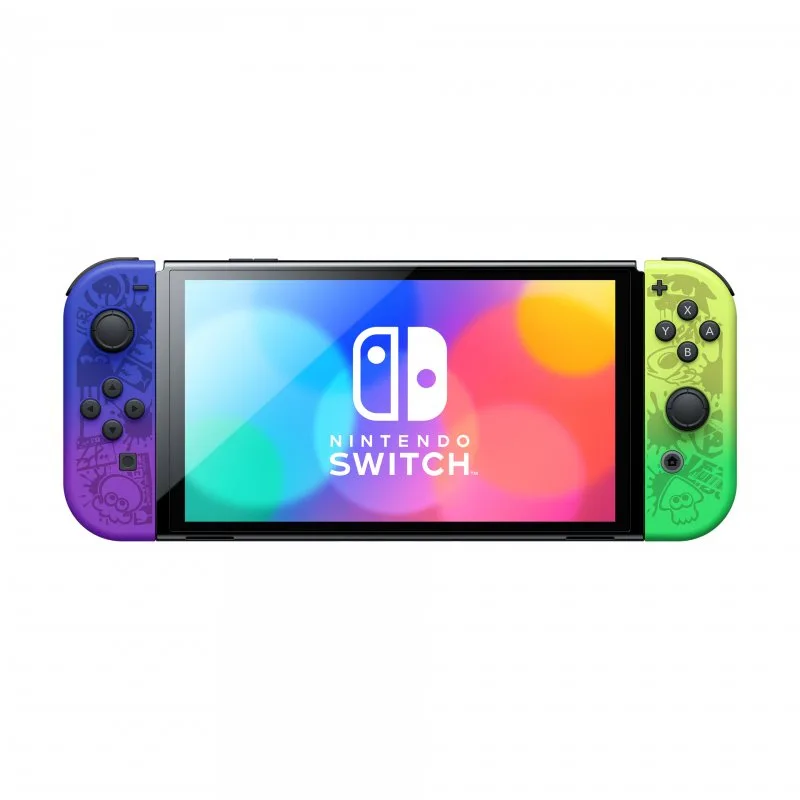 Console Nintendo Switch OLED Splatoon 3 - vue 3