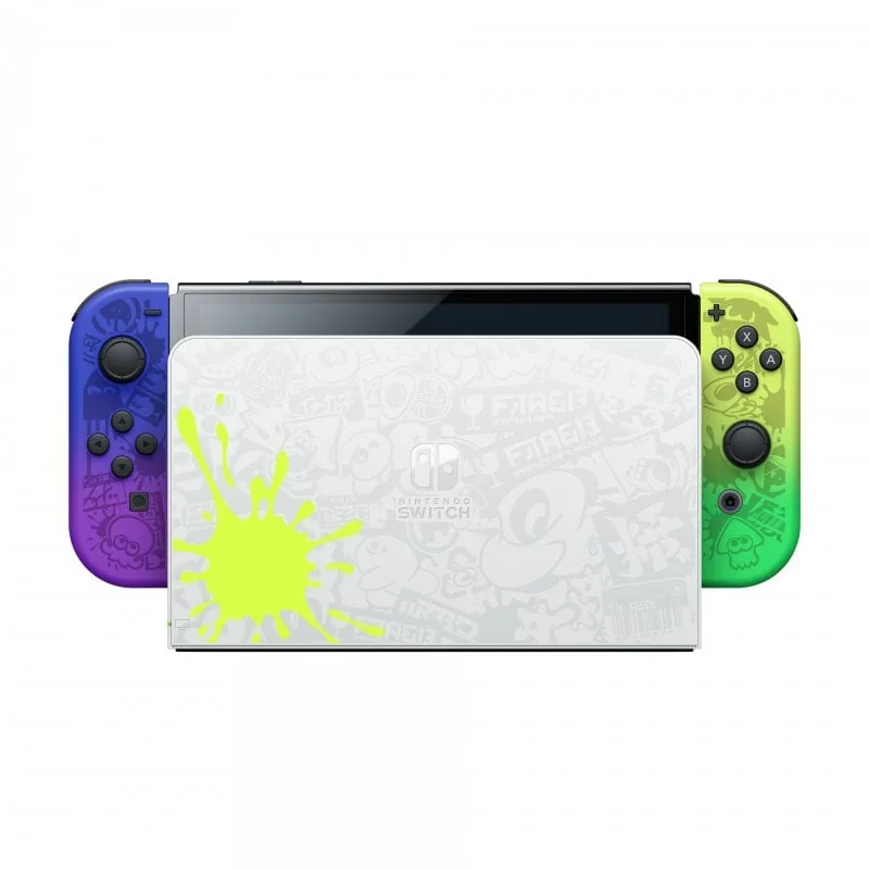 Console Nintendo Switch OLED Splatoon 3 - vue 5