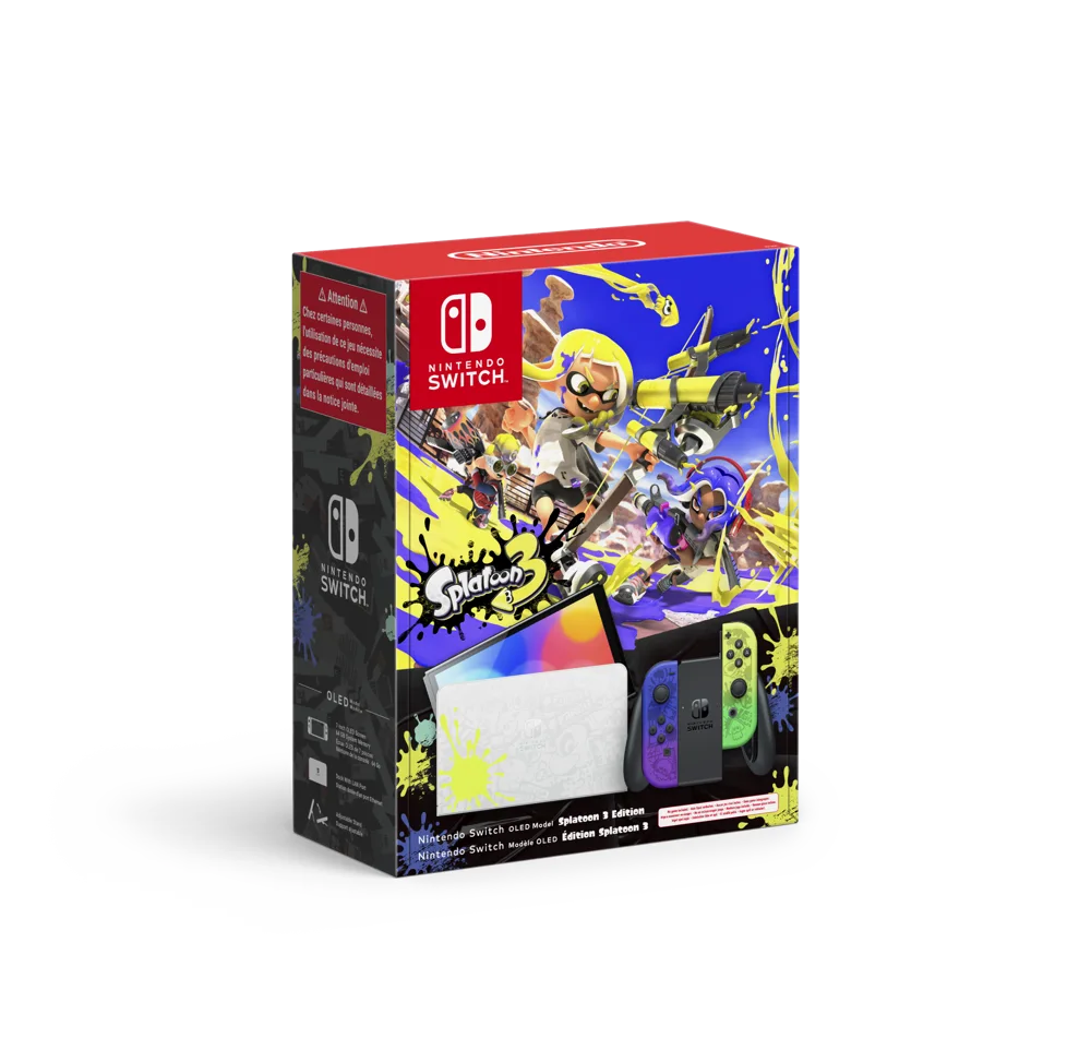 Console Nintendo Switch OLED Splatoon 3