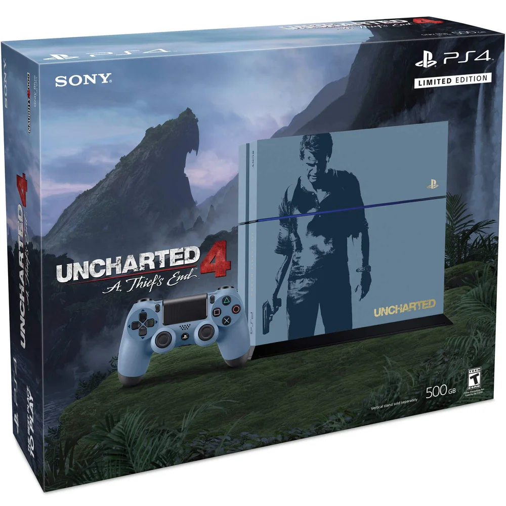 Console PlayStation 4 1To + Uncharted 4 - vue 3