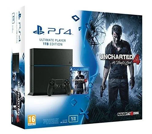 Sony Console PlayStation 4 1To + Uncharted 4