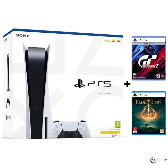 Sony PlayStation 5 Standard 825 Go Bundle