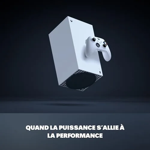 Console Xbox Series X - 100% digitale - 1To - Blanche - vue 2