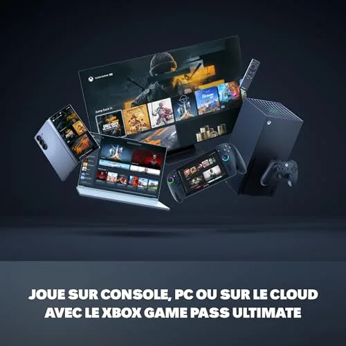 Console Xbox Series X - 100% digitale - 1To - Blanche - vue 6